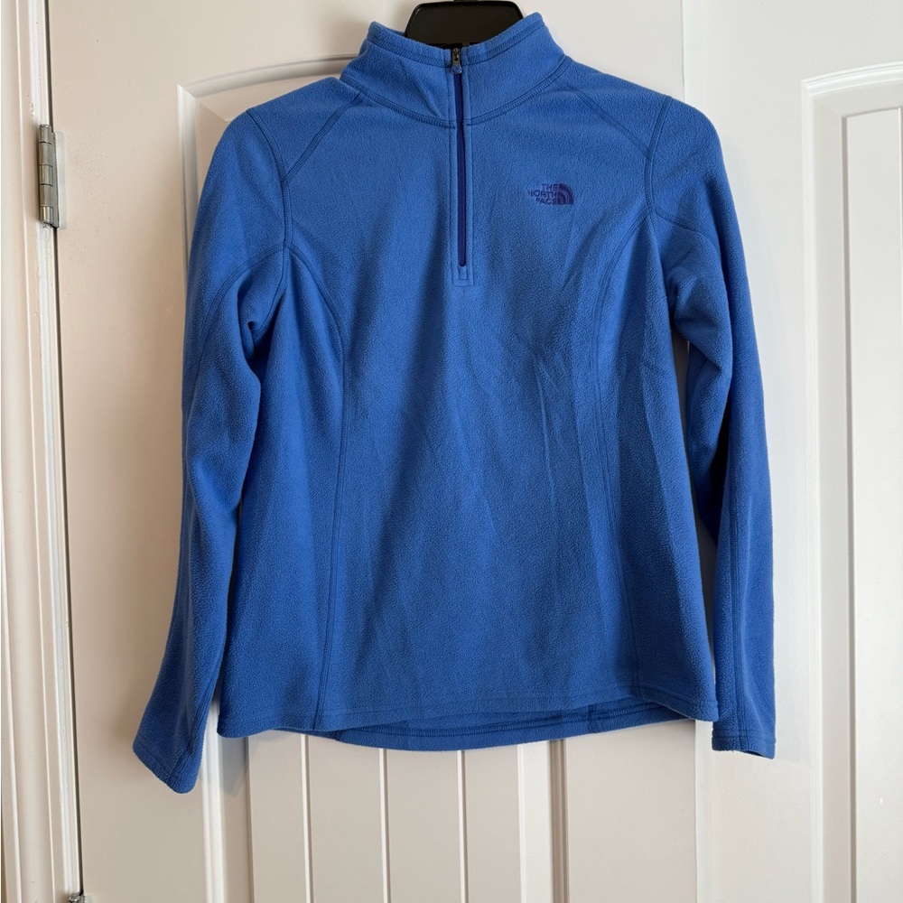 The North Face Light Blue Fleece Pullover